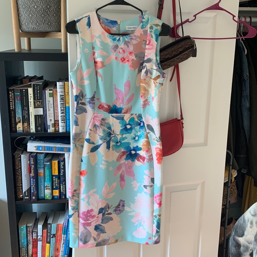 Calvin Klein shift dress